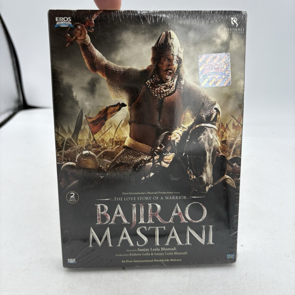 Bajirao Mastani DVD 2 Disc Eros Bonus w Slipcover